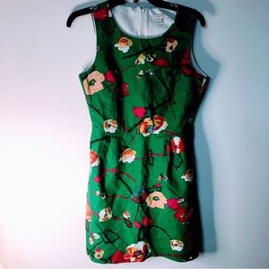 J Crew Floral Dress Size 4.